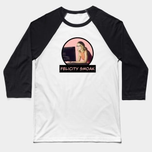 Felicity Smoak - Comic Book Text Baseball T-Shirt